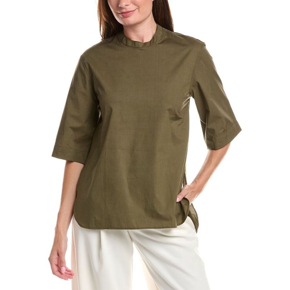 Officine Générale Womens Officine Generale Rim Top, Green